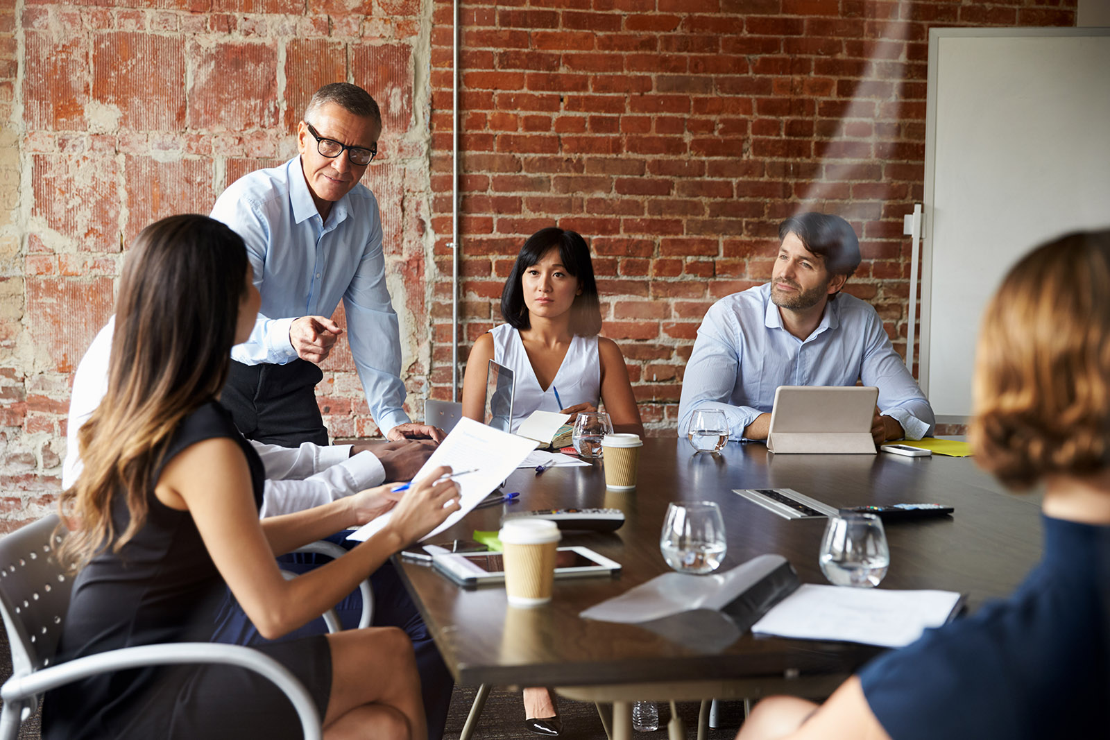 Group of people in a meeting