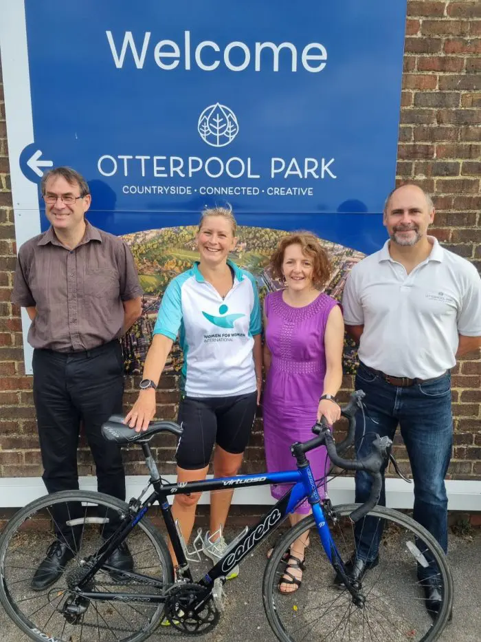 Team from Otterpool Park takes on the London to Brighton Cycle Ride