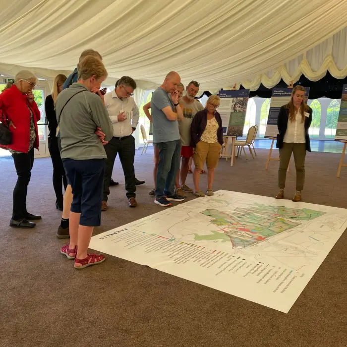 public exhibition at otterpool park